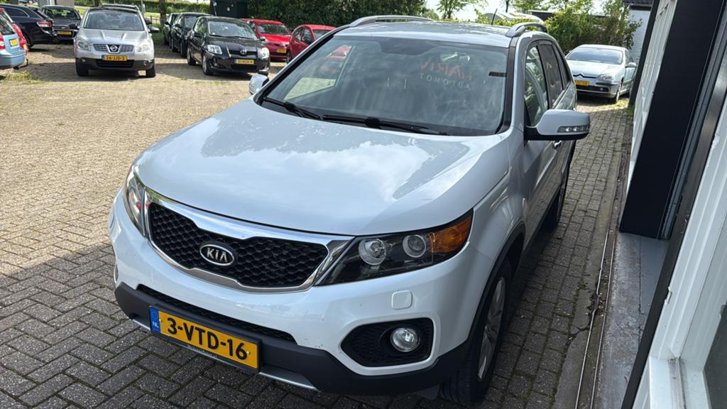 Kia Sorento 2.2 CRDI 4 x4 VAN EX BTW TREKHAAK NAVI CAMERA, Auto's, USB, Kia, Zwart, 2199 cc