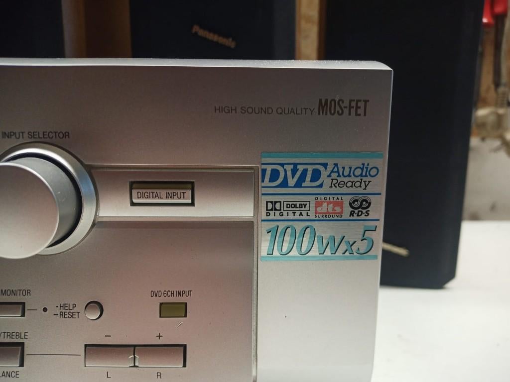 Panasonic AV Control Receiver SA-HE9, Overige merken, Gebruikt, Ophalen of Verzenden, 60 tot 120 watt