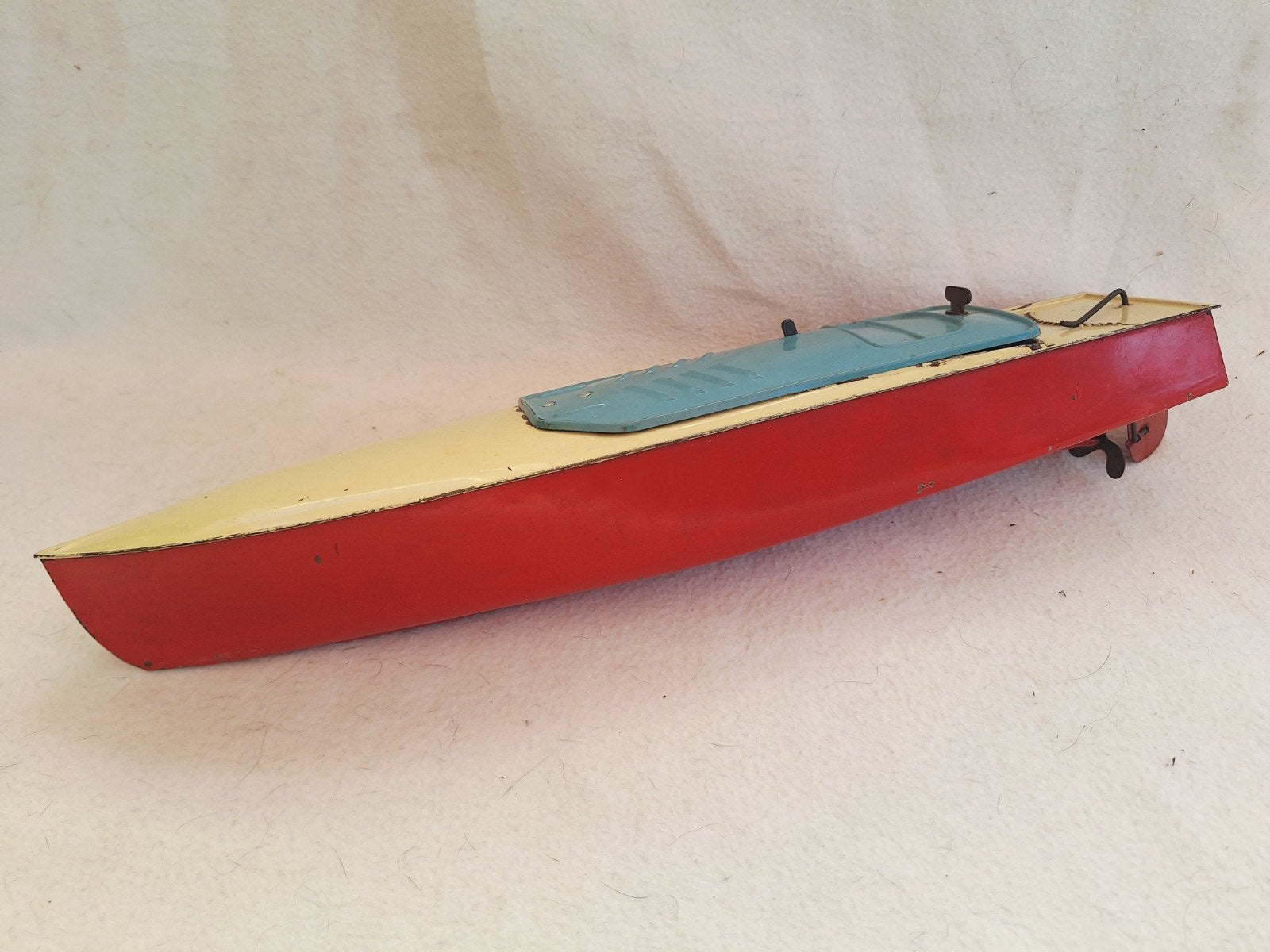 Vintage Hornby blikken speelgoedboot, Antiek en Kunst, Antiek | Speelgoed, Ophalen of Verzenden