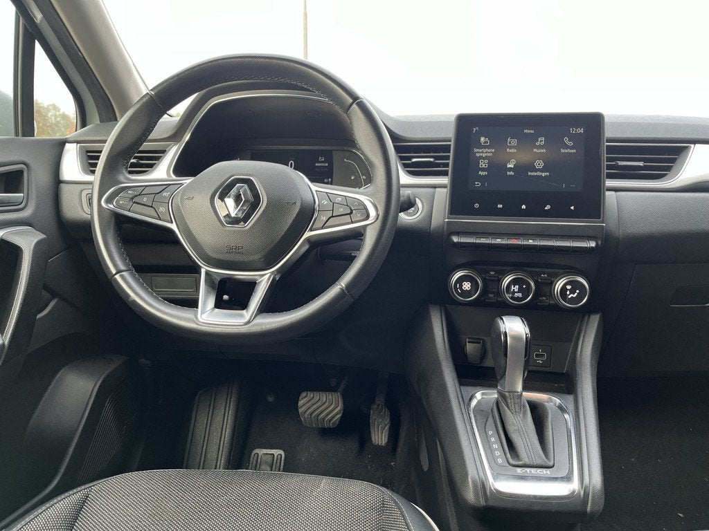 Renault Captur 1.6 E-Tech Hybrid 145 PK Intens / Apple Carpl, 12 maanden, Wit, Bedrijf, SUV of Terreinwagen