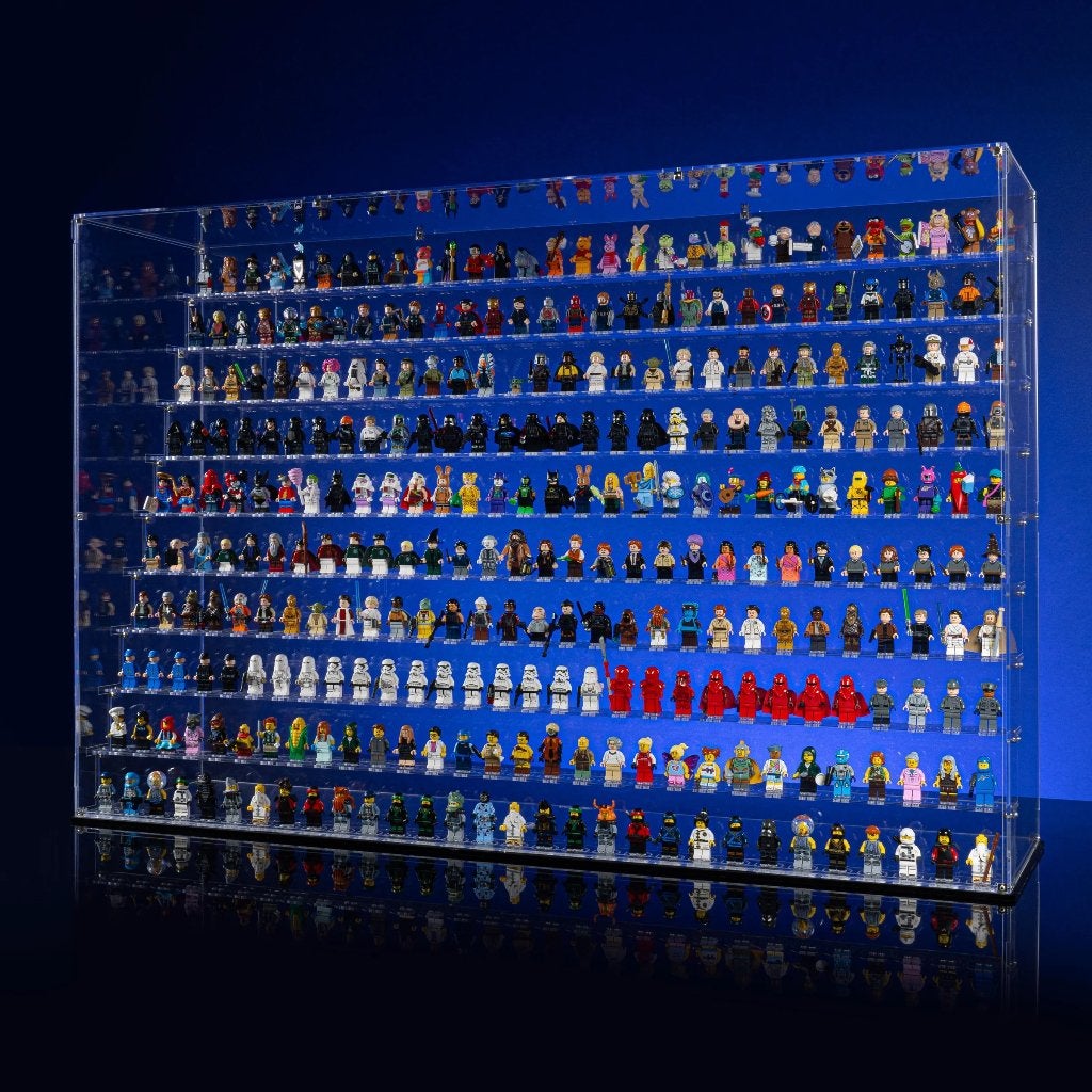 Limited Edition Wicked Brick vitrine voor 300 minifiguren, Ophalen, Zo goed als nieuw, Overige typen