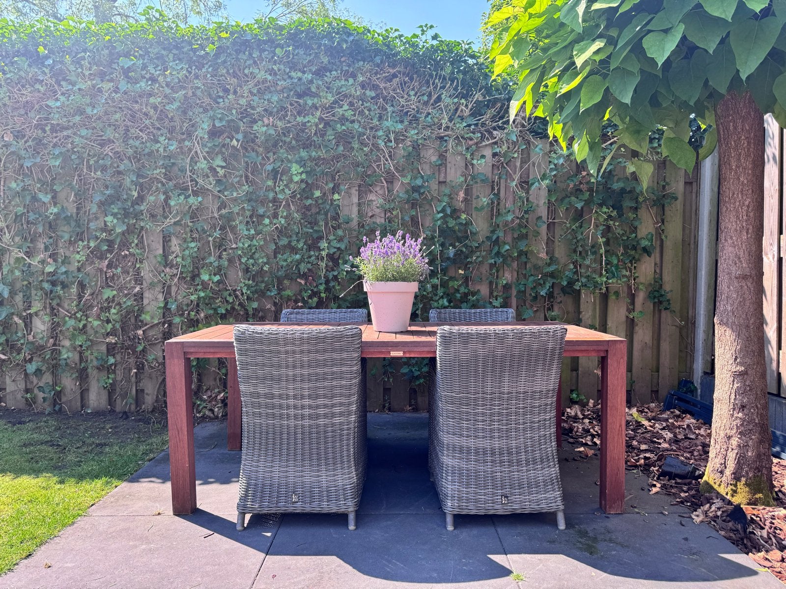 Teakhouten Tuintafel - Exotan, Ophalen, Gebruikt, Rechthoekig, Teakhout