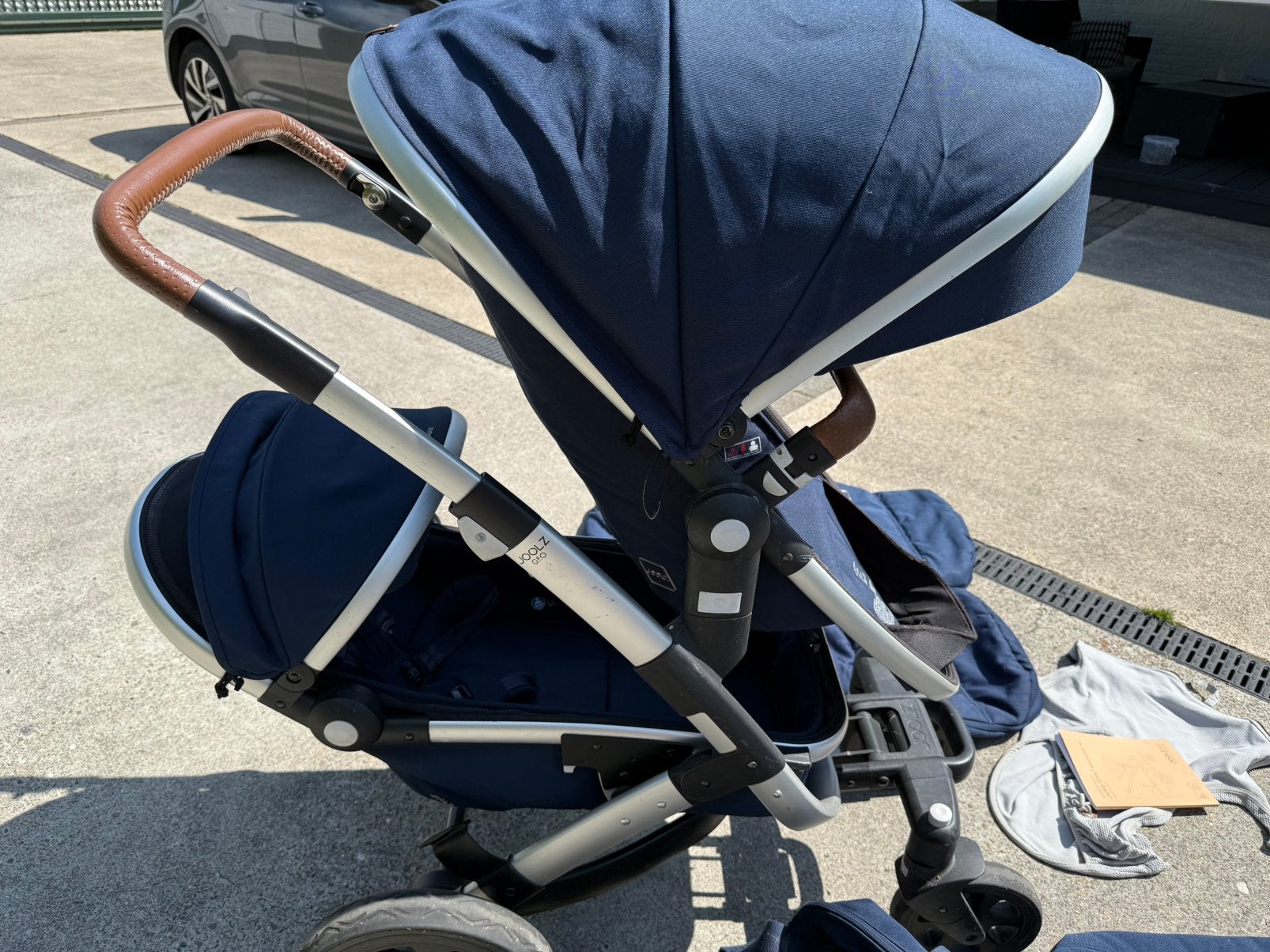 Complete Joolz Geo2 Duo Kinderwagen (Blue) + Veel Extra's!, Kinderen en Baby's, Kinderwagens en Combinaties, Ophalen, Zo goed als nieuw
