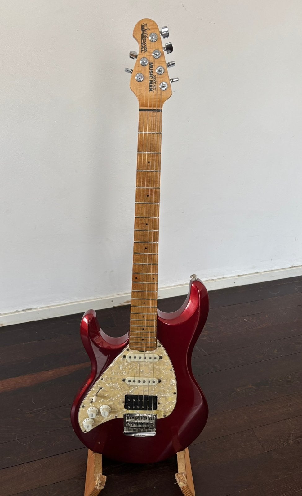 Music man Silhouette Special Linkshandige Linkshandig Lefty, Ophalen of Verzenden, Gebruikt, Solid body, Overige merken