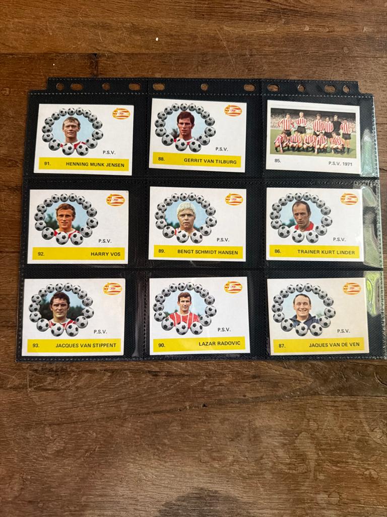 PSV Voetbalplaatjes Collectie 1971 - Monty Gum, Verzamelen, Ophalen of Verzenden, Zo goed als nieuw, PSV, Spelerskaart
