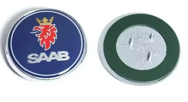 Saab Embleem 68mm 3 Pins Motorkap 9-3 9-5 - Nieuw, Ophalen of Verzenden, Nieuw