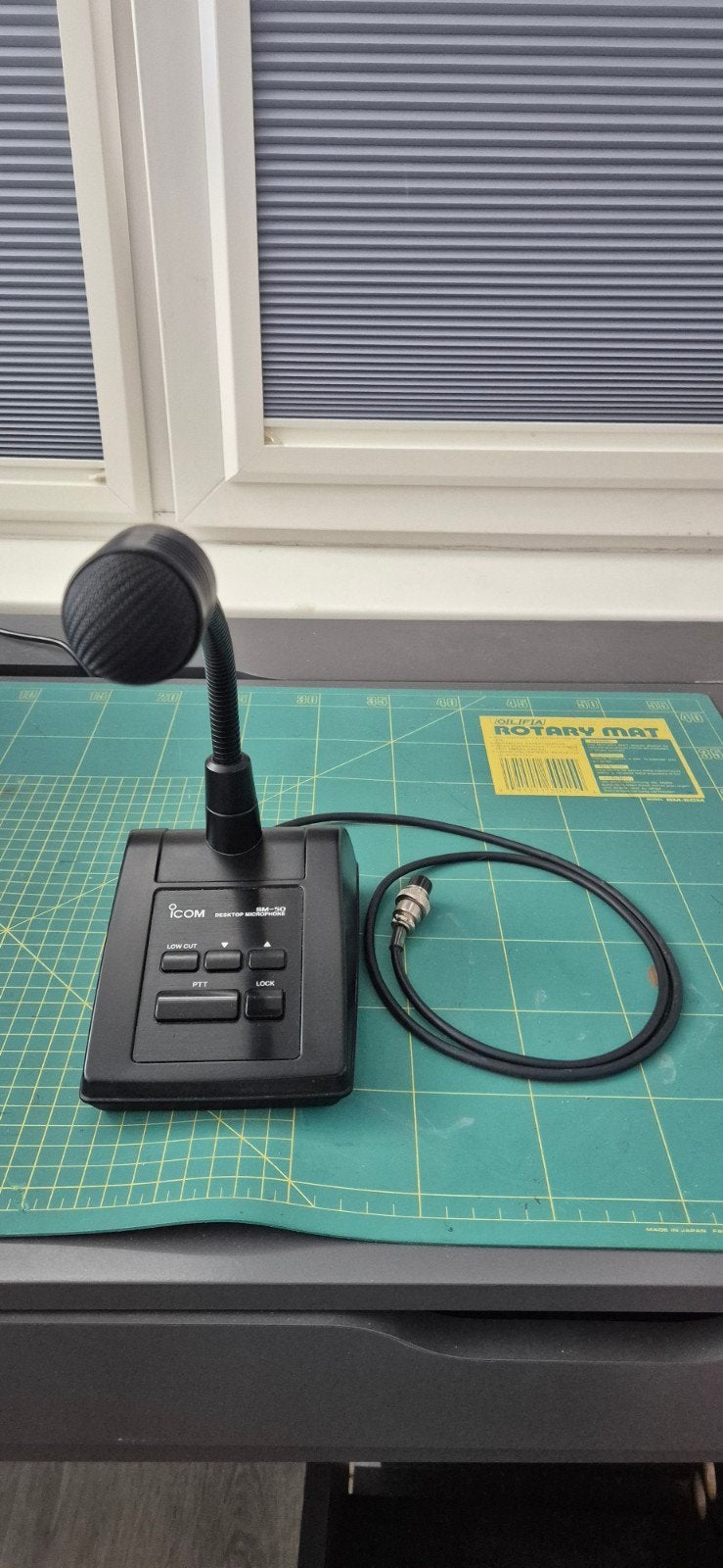 icom sm 50, Telecommunicatie, Zenders en Ontvangers, Ophalen of Verzenden, Zo goed als nieuw