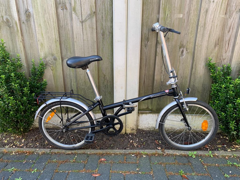 Vouwfiets Boardwalk 4130 Chromoly 20 inch, Fietsen en Brommers, Fietsen | Vouwfietsen, Ophalen of Verzenden, Zo goed als nieuw