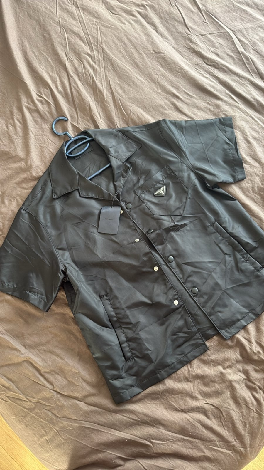 Prada overhemd maat M, Kleding | Heren, Ophalen of Verzenden, Zo goed als nieuw, Zwart, Halswijdte 39/40 (M)