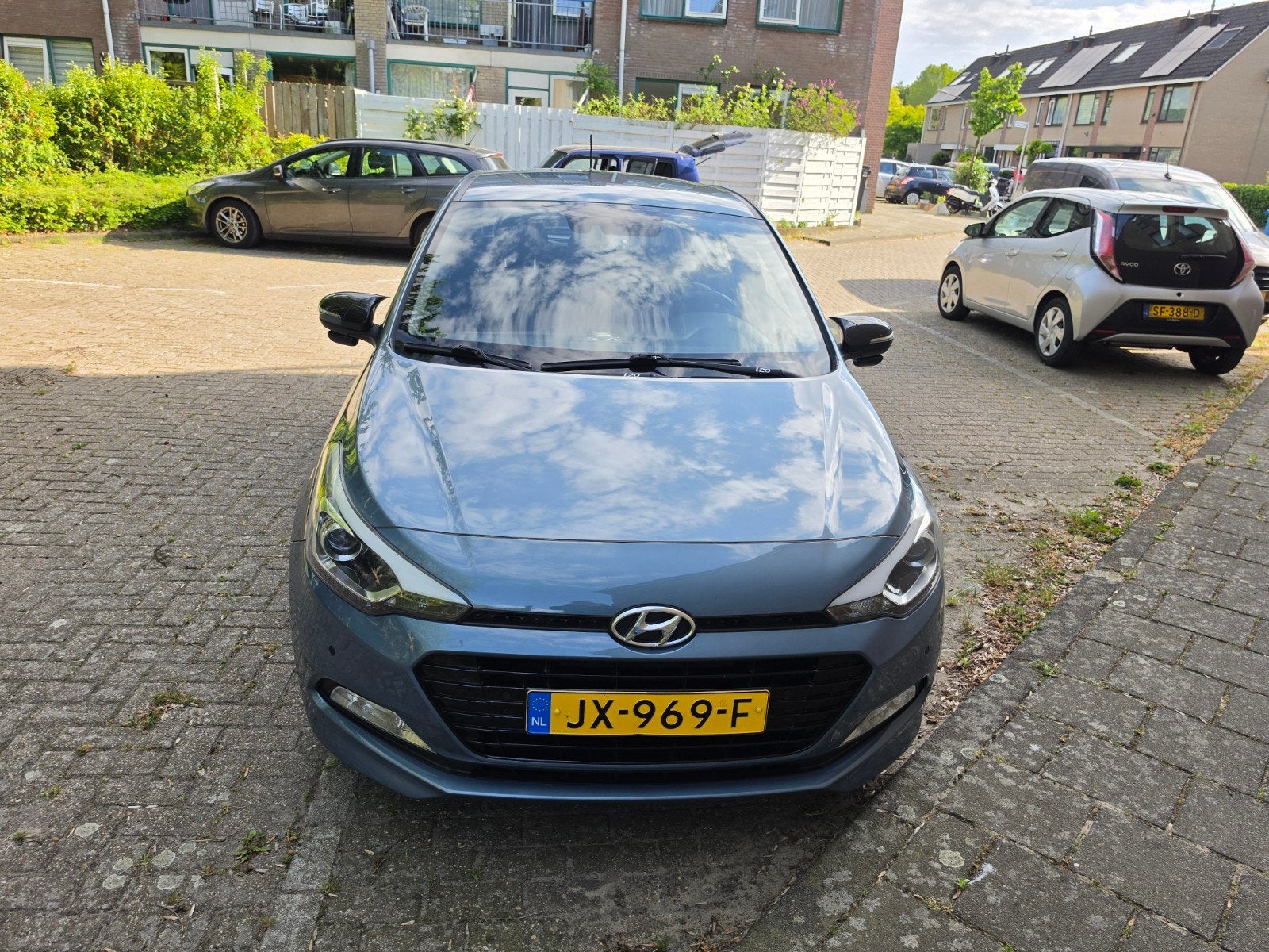 Hyundai i20 1.0 T-gdi 5-DRS 2016 Blauw|APK|NAP, Auto's, Voorwielaandrijving, 40 €/maand, Euro 6, Blauw