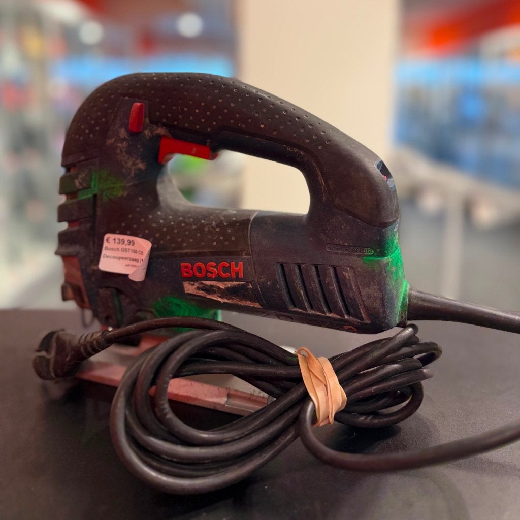 Bosch GST 150 CE Decoupeerzaag | Nette Staat | Garantie, Bosch, Zo goed als nieuw, Support@bosch.com, Robert Bosch GmbH
Robert-Bosch-Platz 1
70839 Gerlingen-SchillerhÃ¶he
Germany