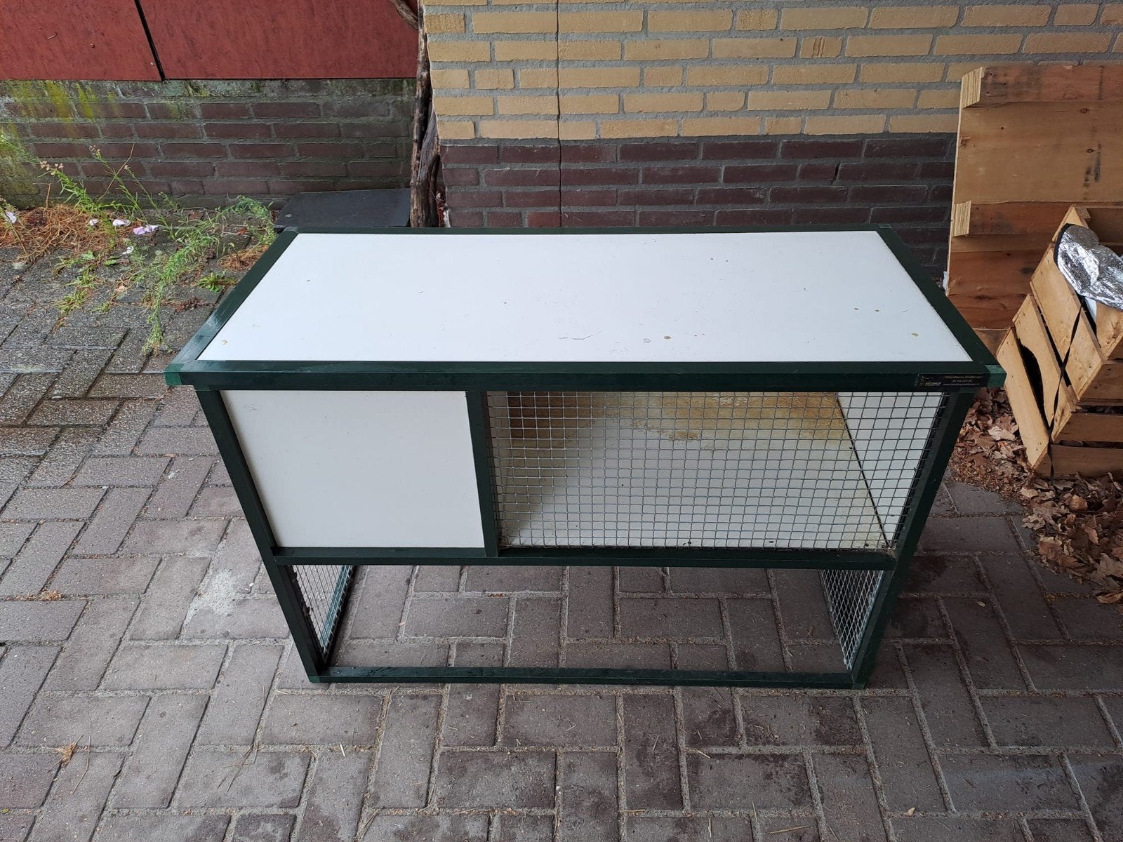 konijnenhok van Trespa, Dieren en Toebehoren, Ophalen, Gebruikt, Cavia, 90 cm of meer