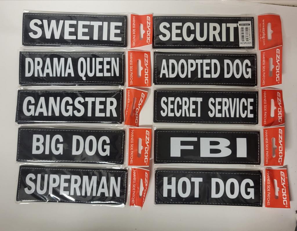 Honden patches met klittenband (Sweet / Security), Ophalen of Verzenden