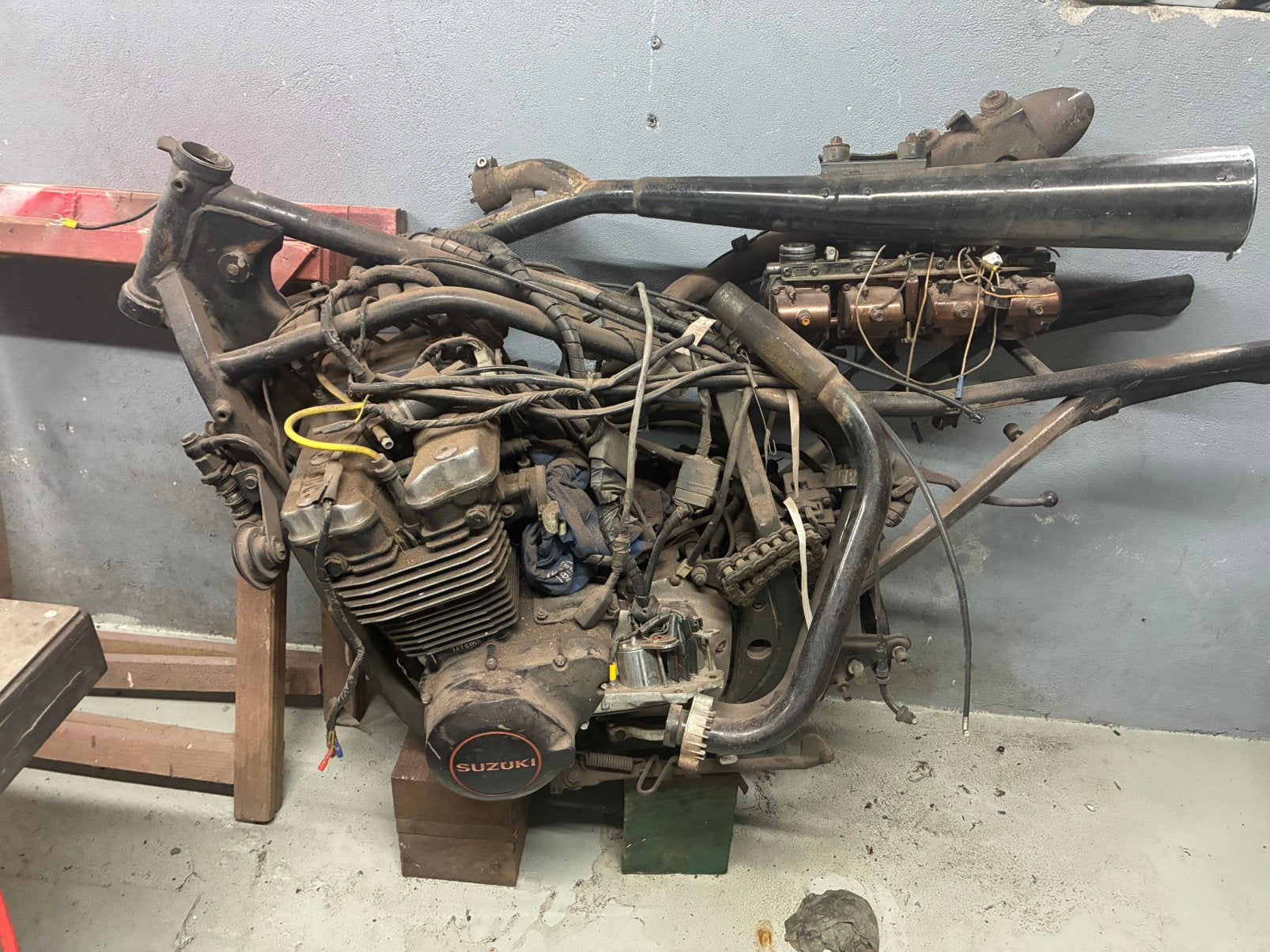 Suzuki gsx 750 project, Ophalen, Suzuki