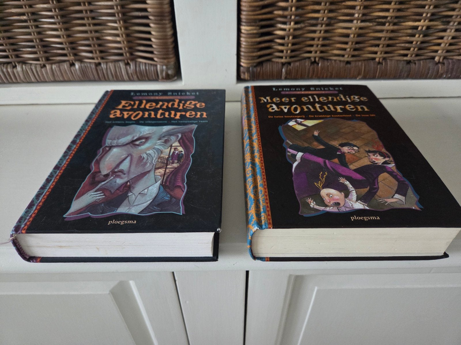 Lemony Snicket - 2 boeken Bieden, Boeken, Ophalen of Verzenden, Gelezen
