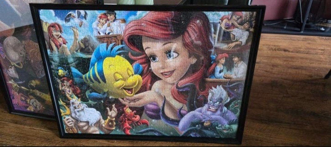 Disney Puzzel - De Kleine Zeemeermin (Ariel), Verzamelen, Ophalen, Pocahontas of Kl. Zeemeermin, Zo goed als nieuw, Overige typen