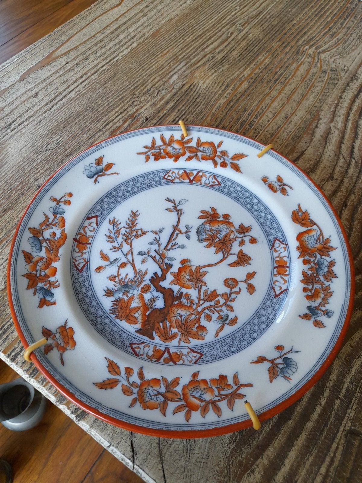 2 stuks: Antieke Chinese borden met bloemen en vogels, Antiek en Kunst, Ophalen