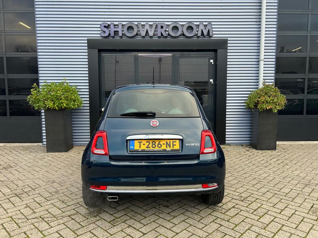 Fiat 500 C 1.0 Hybrid Lounge, Pano Beats audio, Apple carpla, Auto's, Fiat, Voorwielaandrijving, Leder en Stof, Automatische klimaatregeling