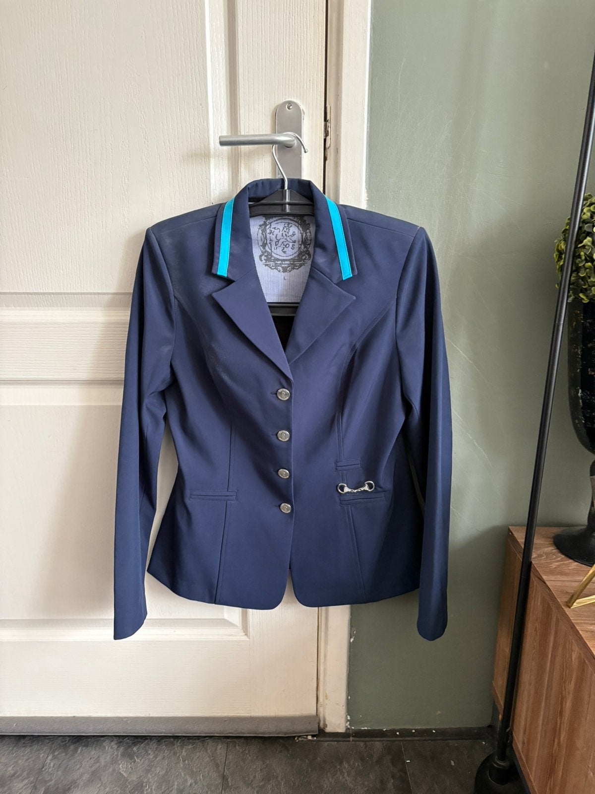 Wedstrijdjasje, Dieren en Toebehoren, Paardrijkleding, Ophalen of Verzenden, Zo goed als nieuw, Dressuur, Bovenkleding