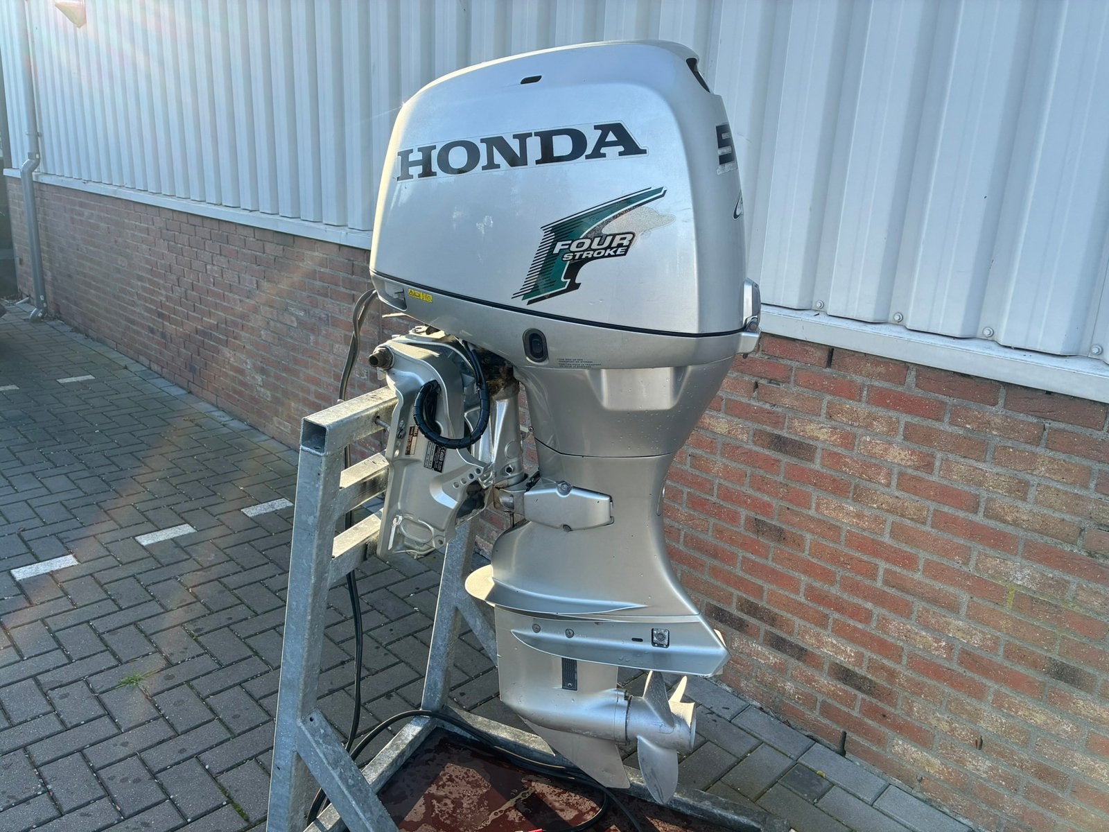 Honda 50 pk 4 takt EFI , bj 2009 , Powertrim,  vaarklaar !, Japan, Honda, Viertaktmotor, Ophalen of Verzenden