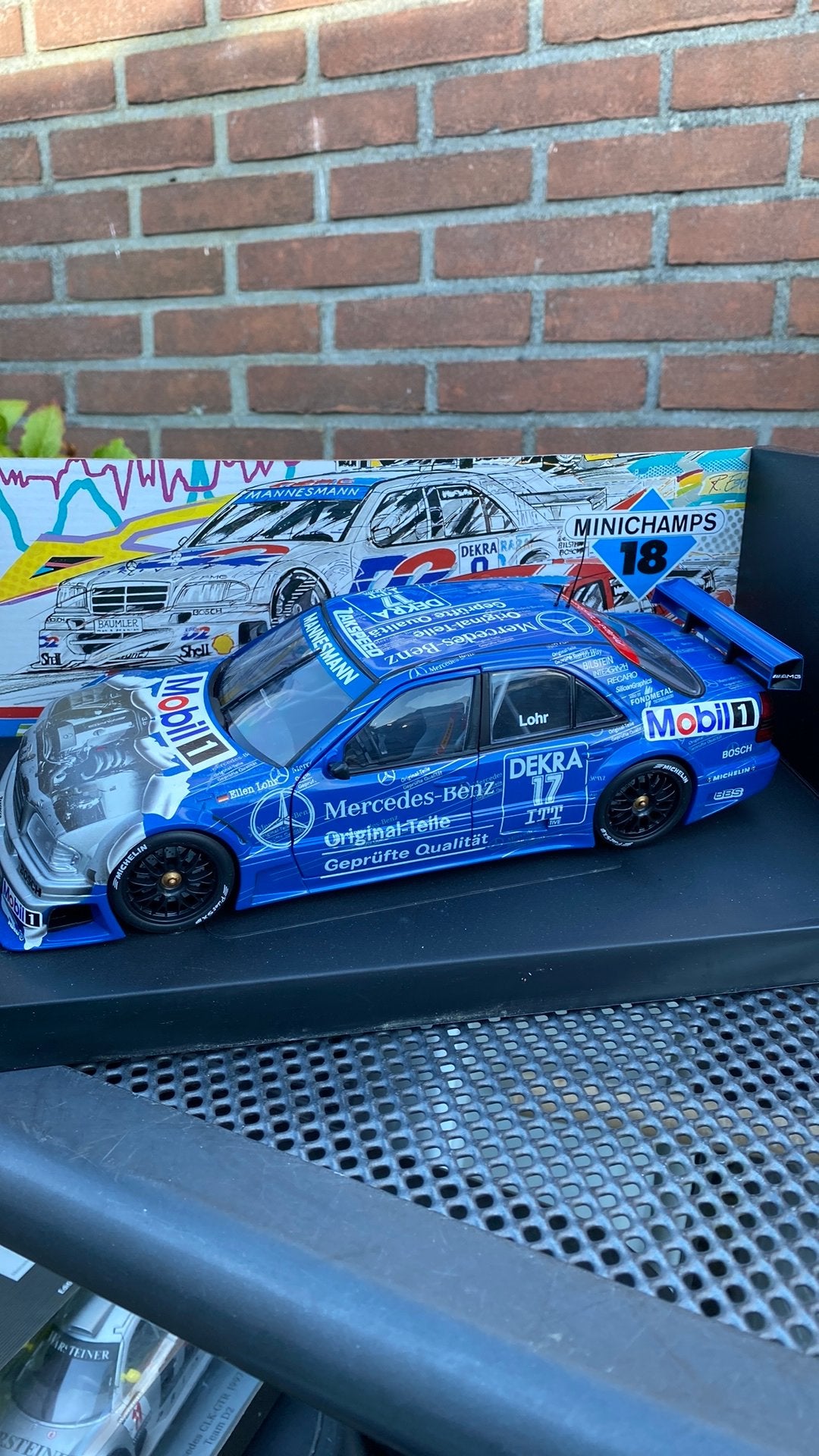 Mooi model Mercedes 1/18, Hobby en Vrije tijd, Ophalen of Verzenden, Zo goed als nieuw, MiniChamps