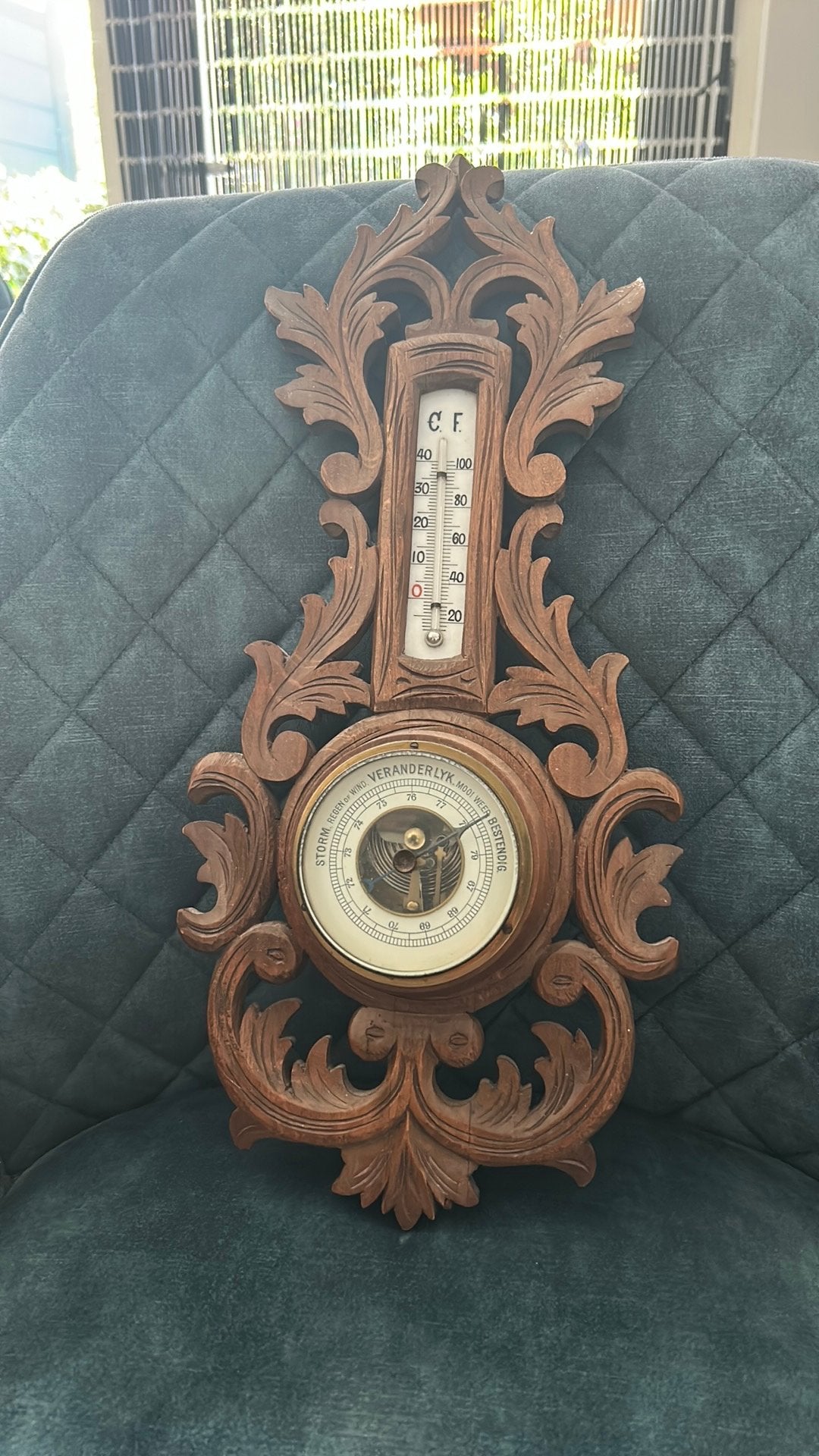 Barometer, Ophalen of Verzenden, Gebruikt, Barometer