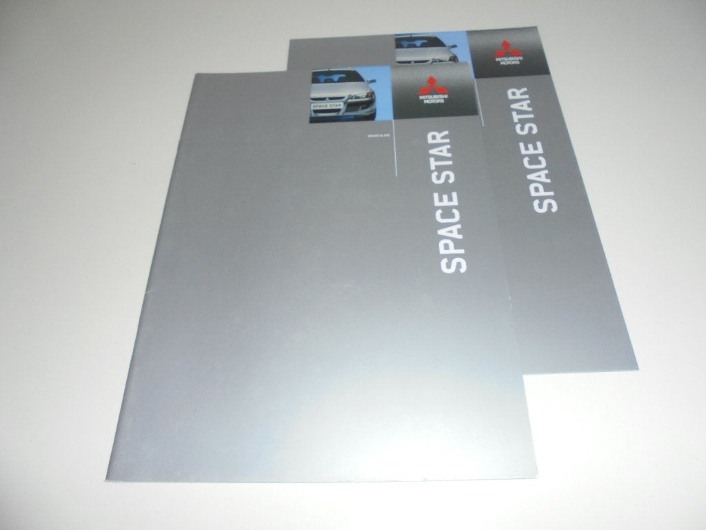 brochure Mitsubishi Space Star  2004, Ophalen of Verzenden, Zo goed als nieuw, Mitsubishi