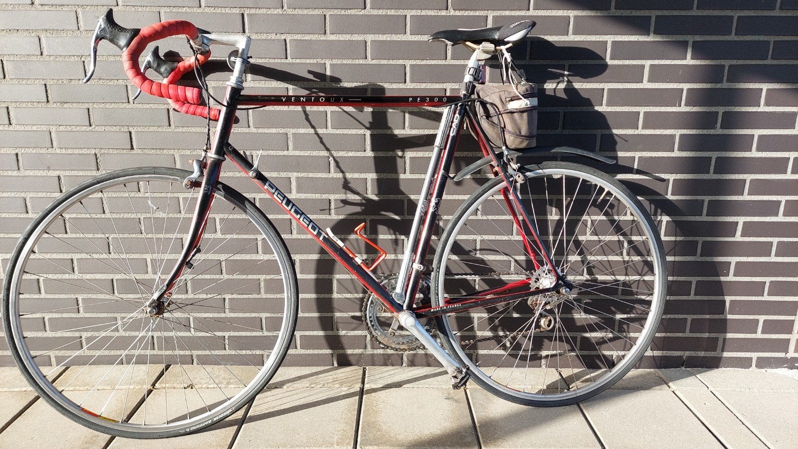 peugeot ventoux racefiets, Ophalen, 28 inch, Gebruikt, Velgrem