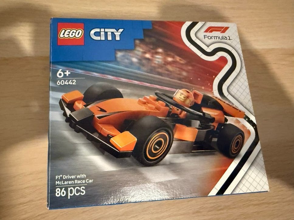 LEGO City F1 Coureur met McLaren Raceauto (60442), Ophalen, Gebruikt, Overige merken