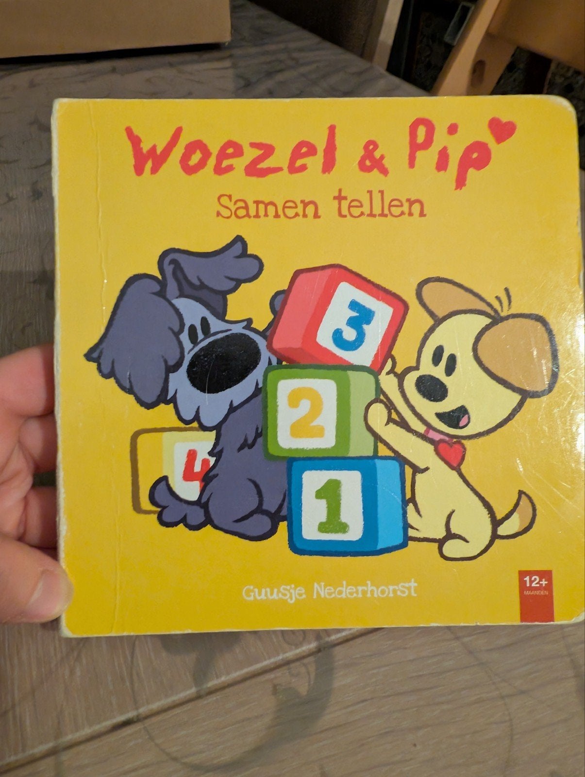 Boek Woezel en Pip 'Samen tellen', Gelezen, Ophalen of Verzenden, 1 tot 2 jaar, Guusje Nederhorst