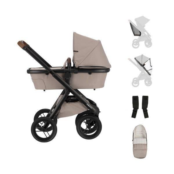 Dubatti Two Kinderwagen 2-in-1 Natural Taupe, Ophalen, Gebruikt, Kinderwagen, Overige merken