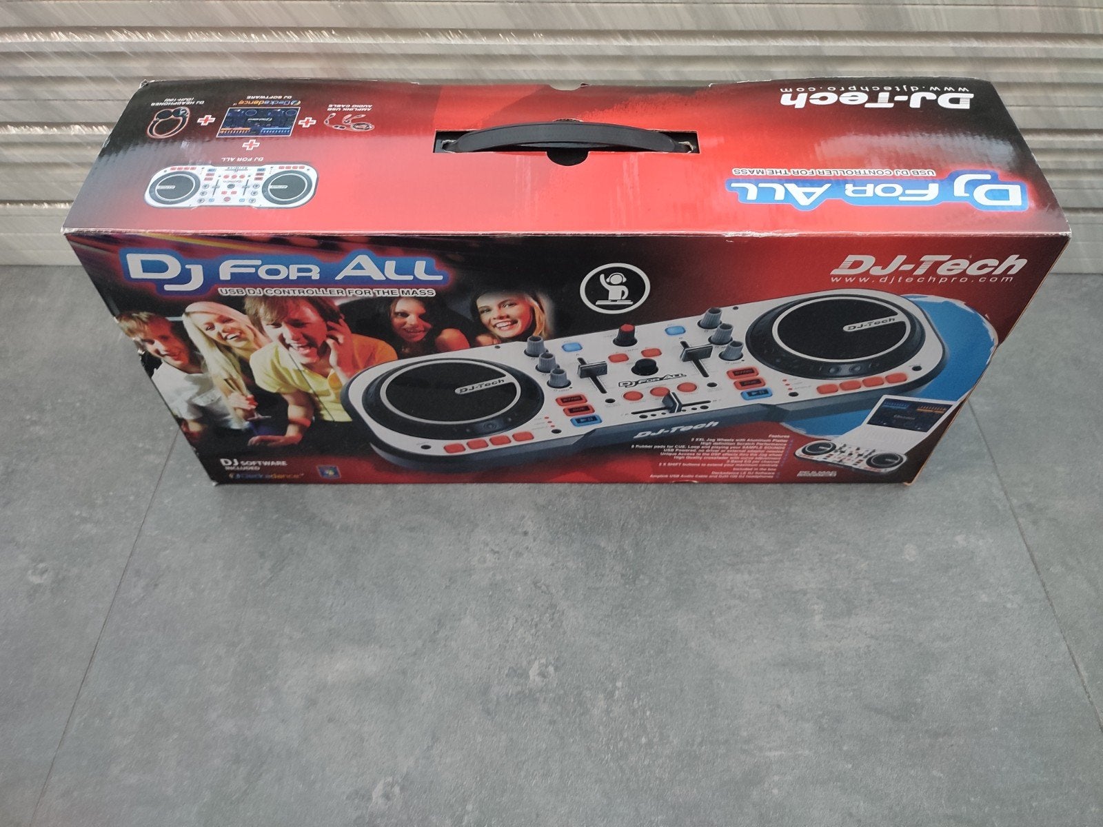 DJ-Tech DJ FOR ALL USB Controller - Zo goed als nieuw, Ophalen of Verzenden
