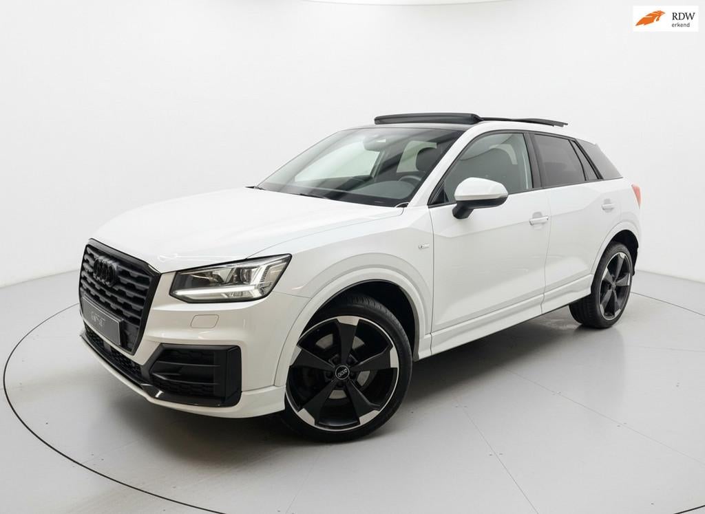 Audi Q2 1.4 TFSI CoD 3x S LINE PANO VIRTUAL ACC LEER KEYLESS, Gebruikt, 4 cilinders, 150 pk, Wit