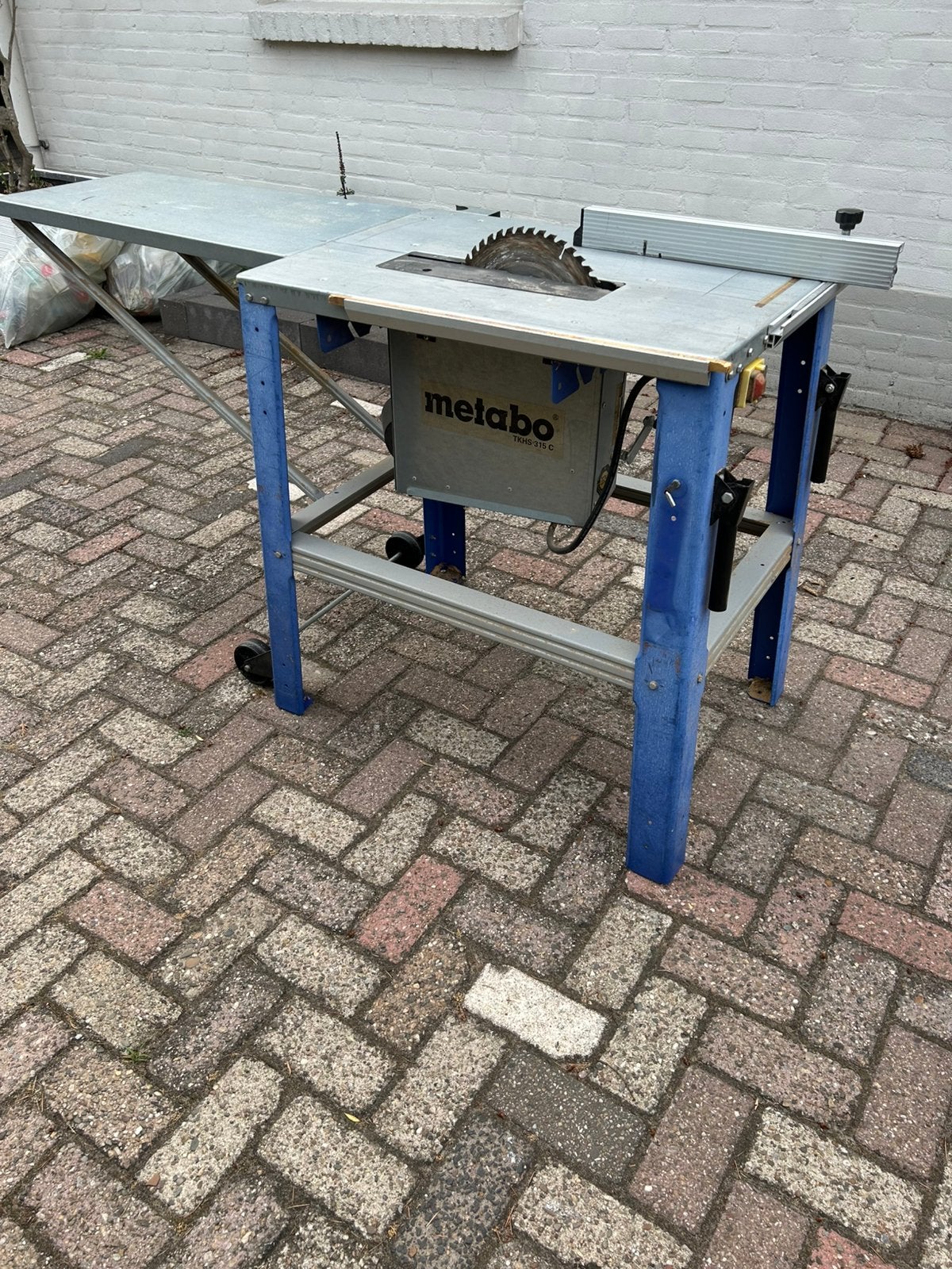 Metabo zaagtafel, Ophalen, Cirkelzaag, Zo goed als nieuw, 30 tot 70 mm