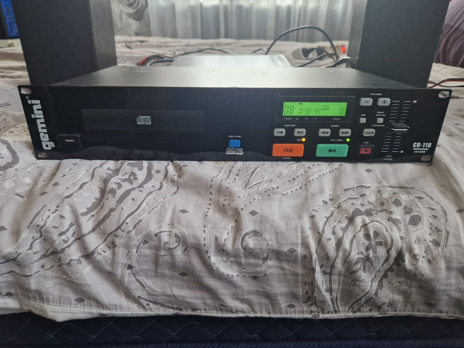 Gemini CD-110 Professionele CD-speler, Ophalen, Zo goed als nieuw, Overige merken
