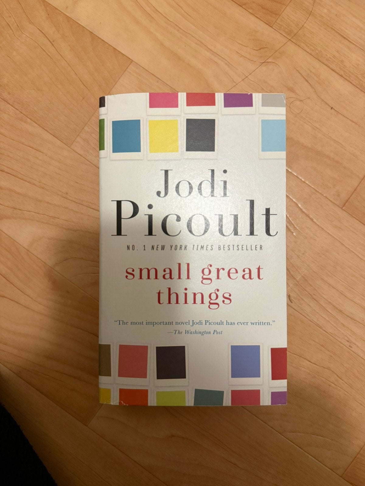 Small Great Things, Ophalen, Zo goed als nieuw