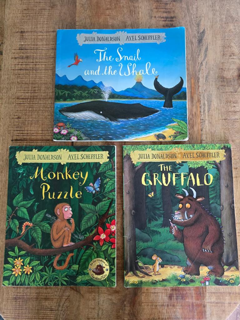 Gruffalo + Monkey Puzzle + The Snale and the Whale, Boeken, Ophalen, Zo goed als nieuw, Fictie algemeen