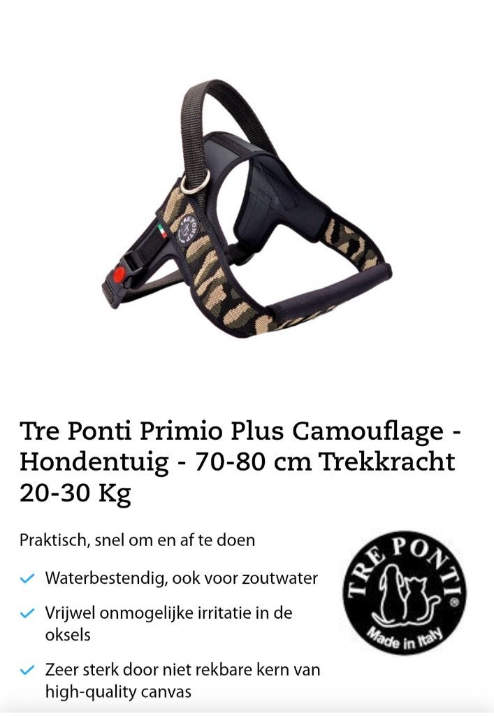 TREPONTI HONDENTUIG( NIEUW), Dieren en Toebehoren, Ophalen, Nieuw