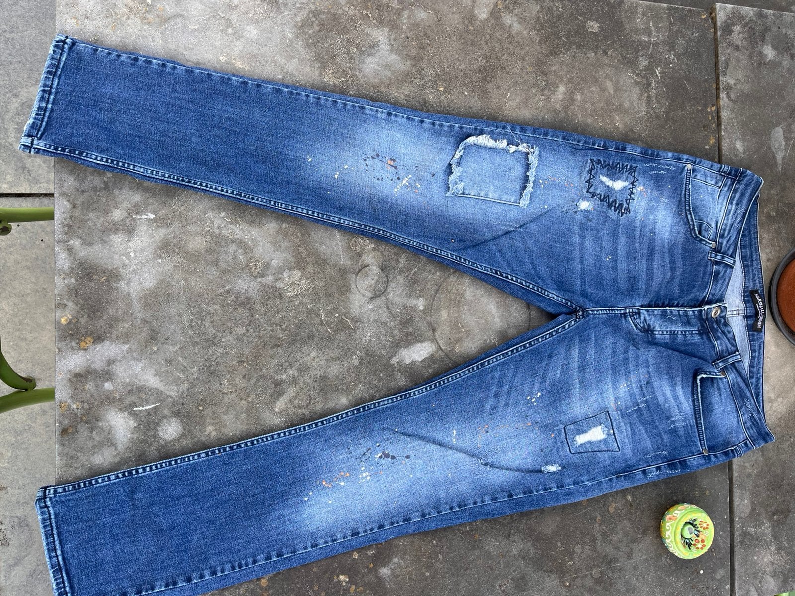 MARSHALL JEANS maat 38, Kleding | Heren, Ophalen of Verzenden, Zo goed als nieuw, Blauw, W36 - W38 (confectie 52/54)