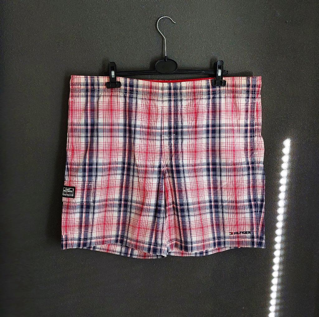 Tommy Hilfiger zwemshort Korte Broek met ruit mt.XL, Kleding | Heren, Badmode en Zwemkleding, Verzenden, Maat 56/58 (XL), Tommy Hilfiger