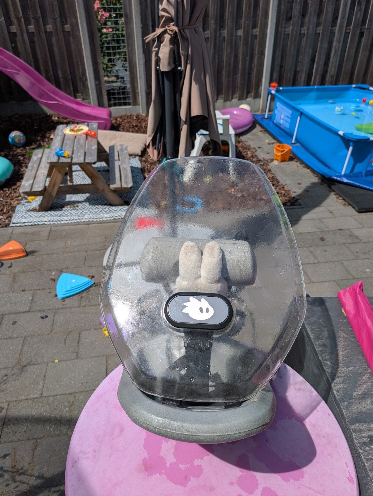 Yepp voorzitje met windscherm, Ophalen, Yepp, Voorzitje, Gebruikt