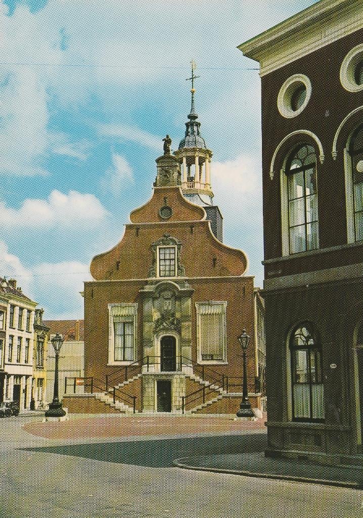 SCHIEDAM Stadhuis, Verzenden, 1960 tot 1980, Ongelopen, Zuid-Holland