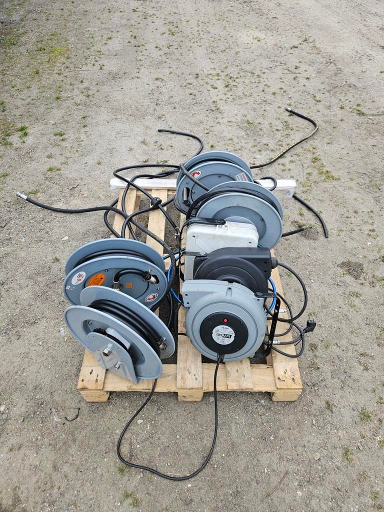 Diverse kabelhaspels en snoerhaspels, Ophalen of Verzenden, Gebruikt, Kabel of Snoer
