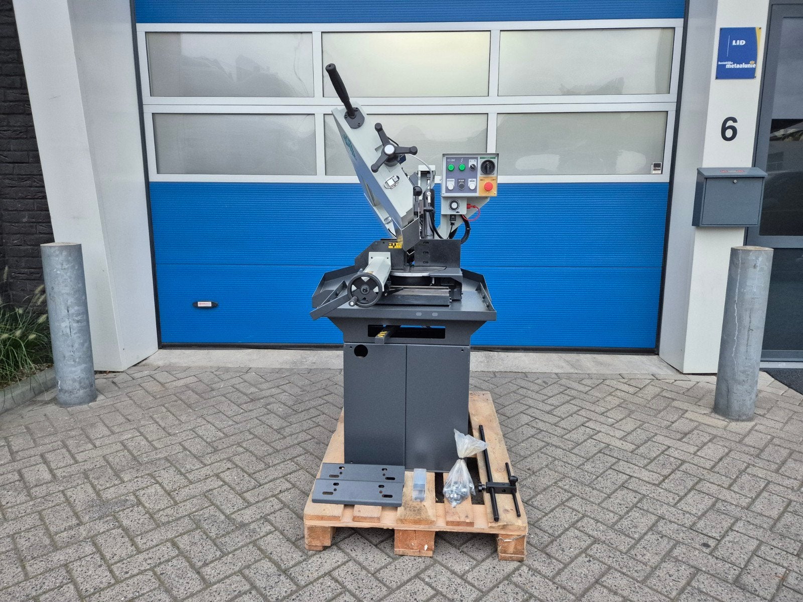 PEGAS 230X280 GH-LR Lintzaagmachine L+R verstek 380V NIEUW!, Ophalen of Verzenden, PEGAS, Info@bolkmachinehandel.nl, Tsjechië