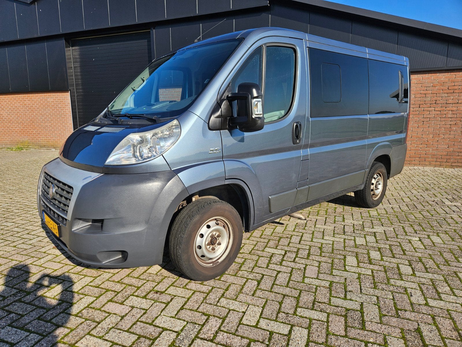 Fiat Ducato 30 2.2 MJ K H1 DC 2010, Auto's, Voorwielaandrijving, 2095 kg, Stof, 4 cilinders