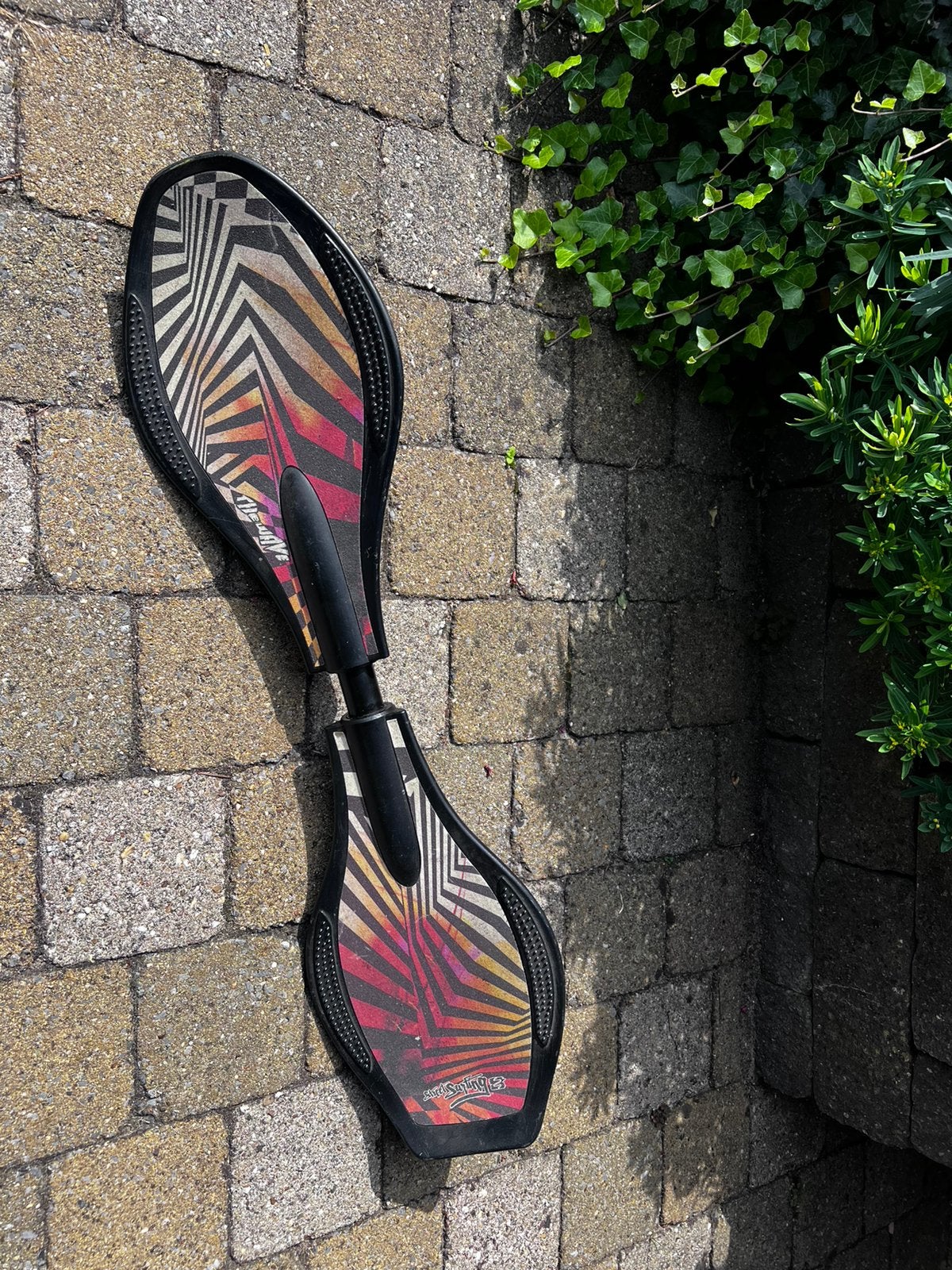 Waveboard - The Wave - rood, oranje, wit en zwart, Ophalen, Gebruikt, Waveboard
