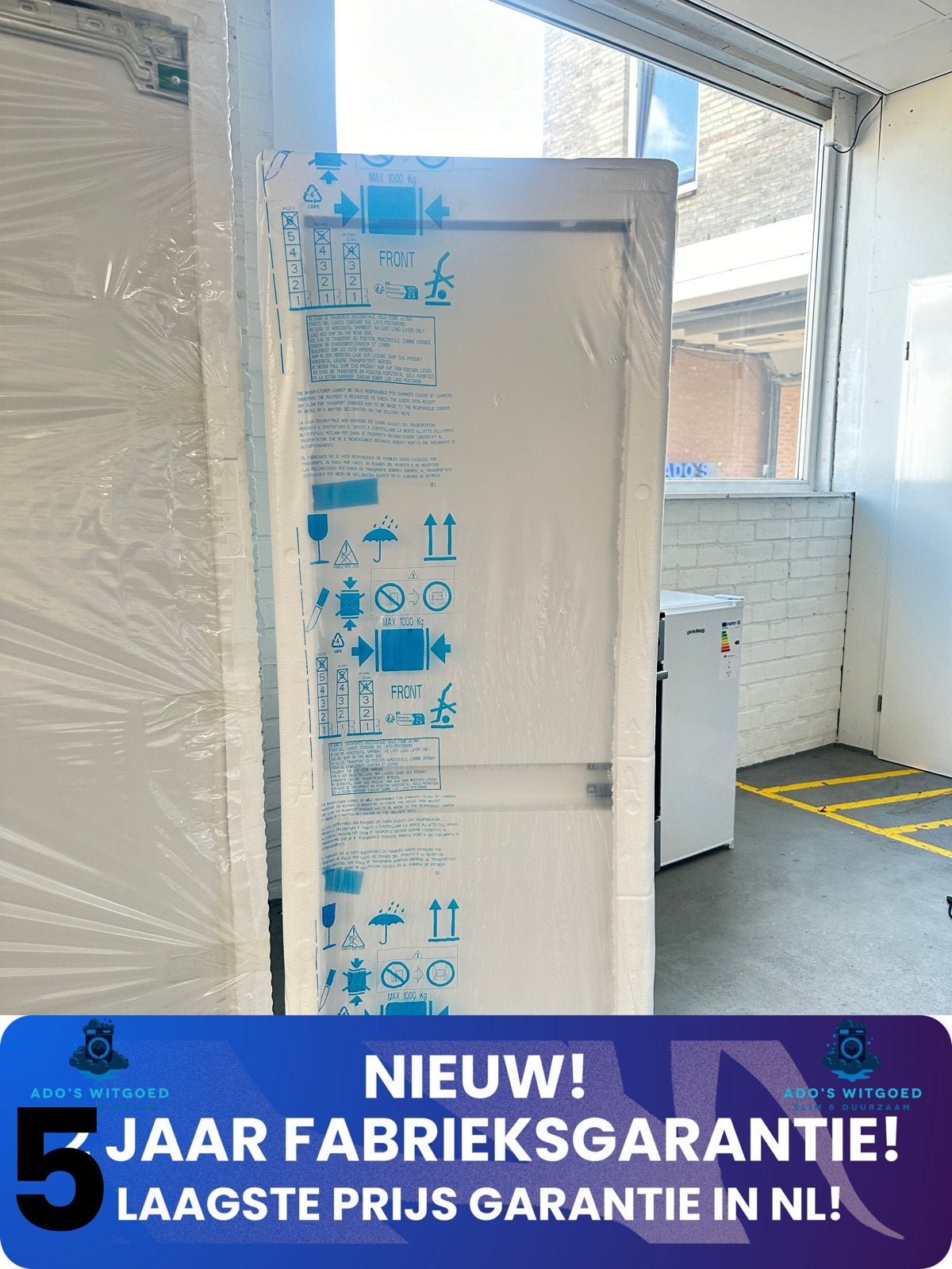 PRIVILEG (BAUKNECHT) 158CM INBOUW KOELVRIESCOMBINATIE, Witgoed en Apparatuur, Koelkasten en IJskasten, 200 liter of meer, PRIVILEG (BAUKNECHT)