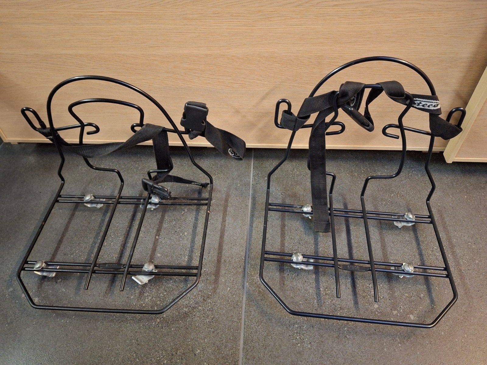2x Steco  - Monkey Mee tasdrager voor op de fiets, Ophalen, Gebruikt