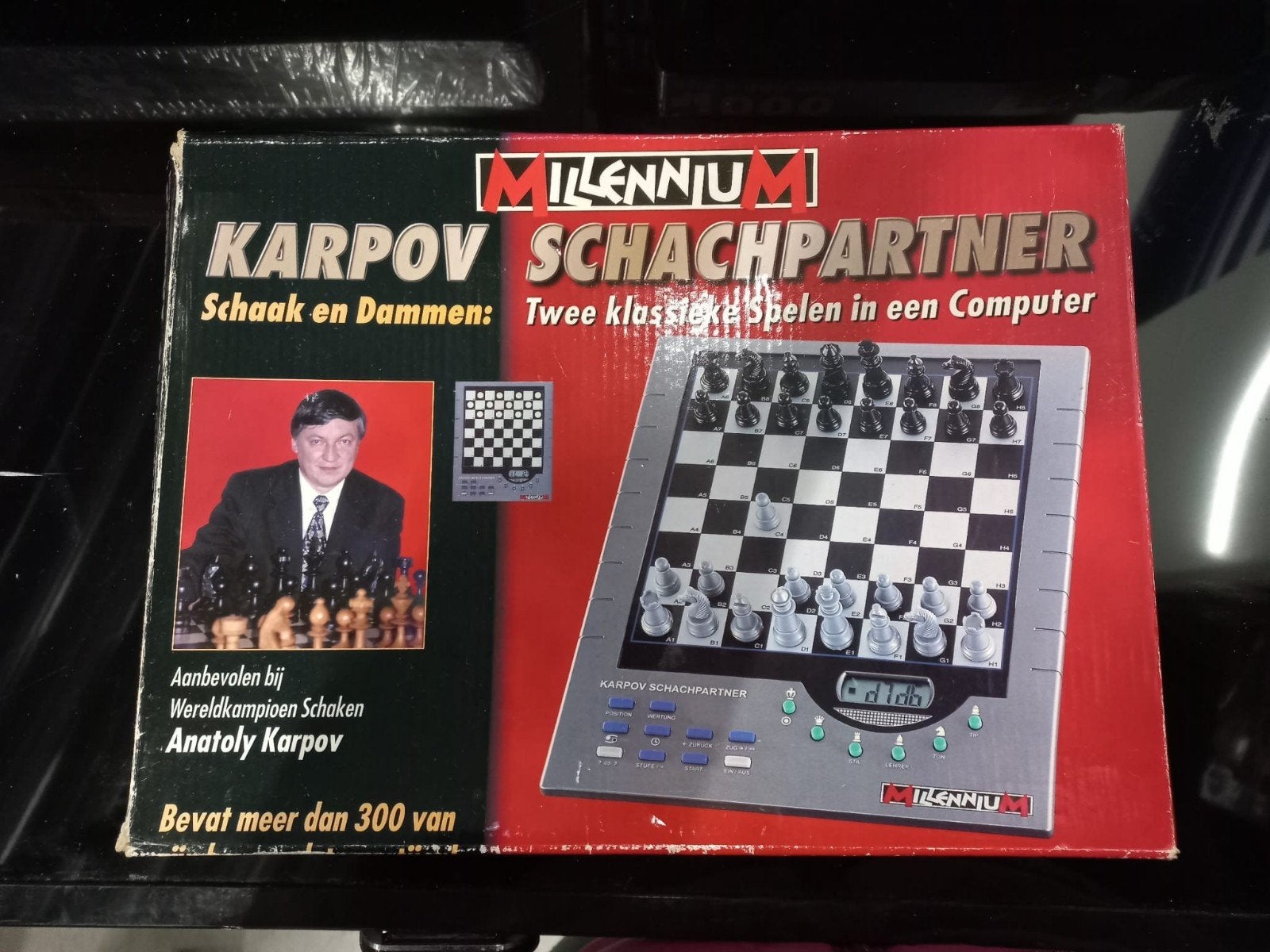 Karpov Millennium Schachpartner Schaakcomputer, Een of twee spelers, Ophalen, Zo goed als nieuw, Millennium