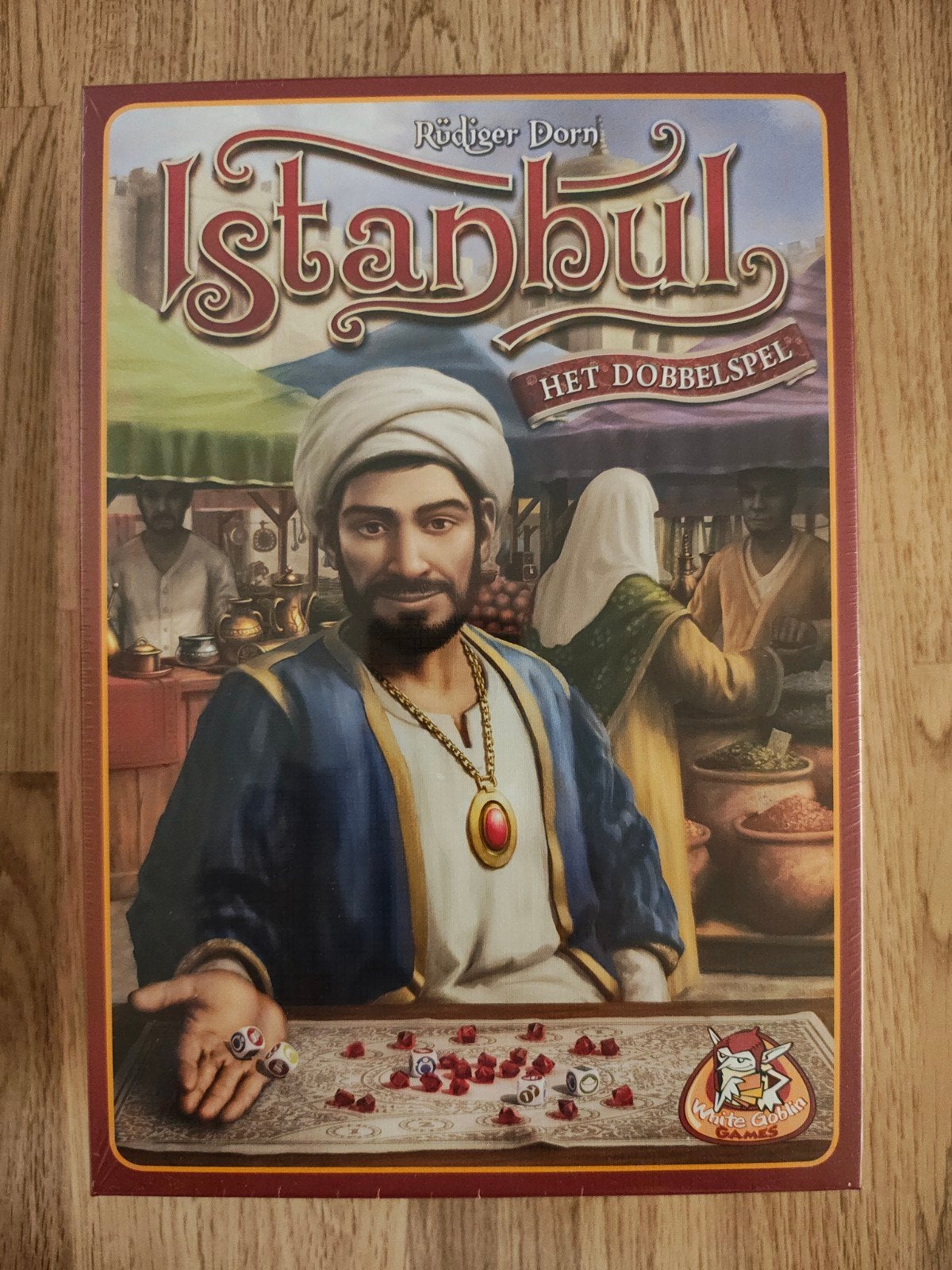 Istanbul Het Dobbelspel - Nieuw in Seal!, Een of twee spelers, Ophalen of Verzenden, Nieuw, White Goblin Games